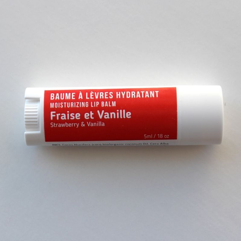 Baume à lèvres Fraise & Vanille